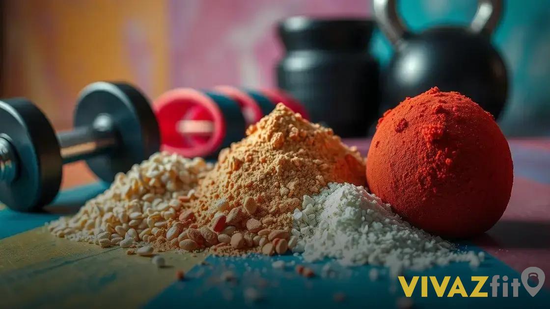 Principais ingredientes do pré-treino e seus benefícios