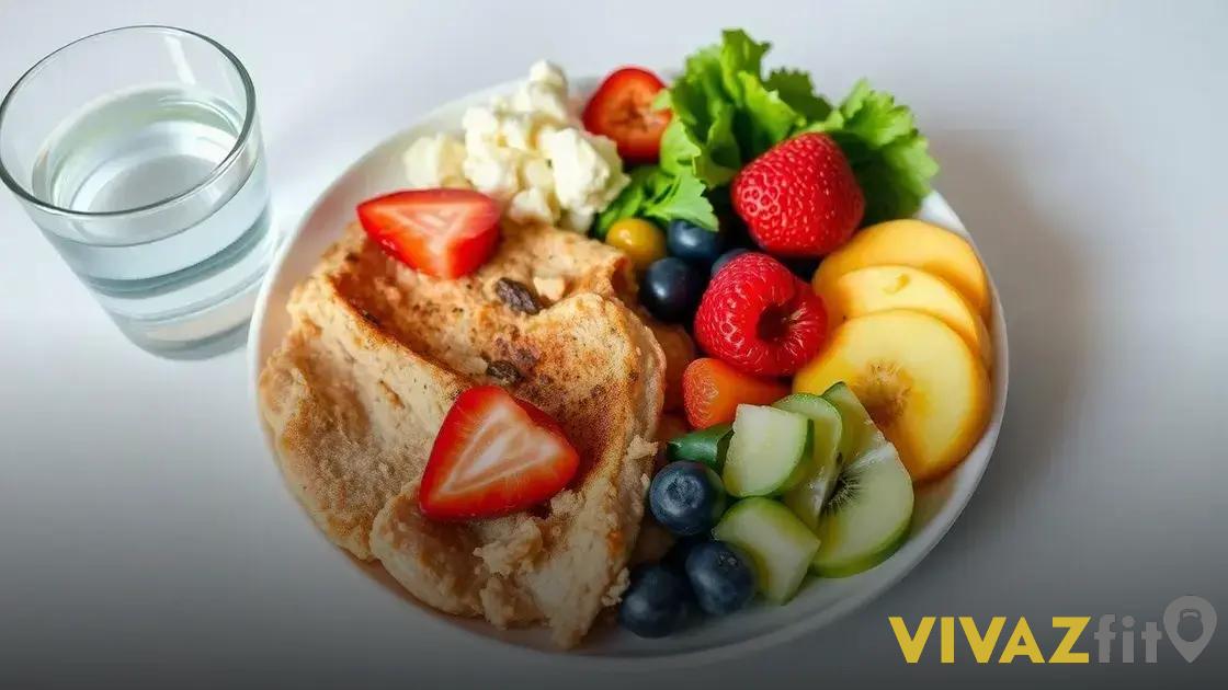Alimentação balanceada: o que incluir no seu prato
