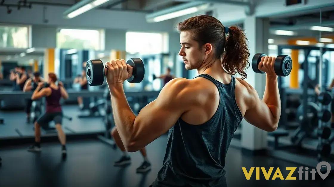 Como montar seu treino na academia com pouco peso