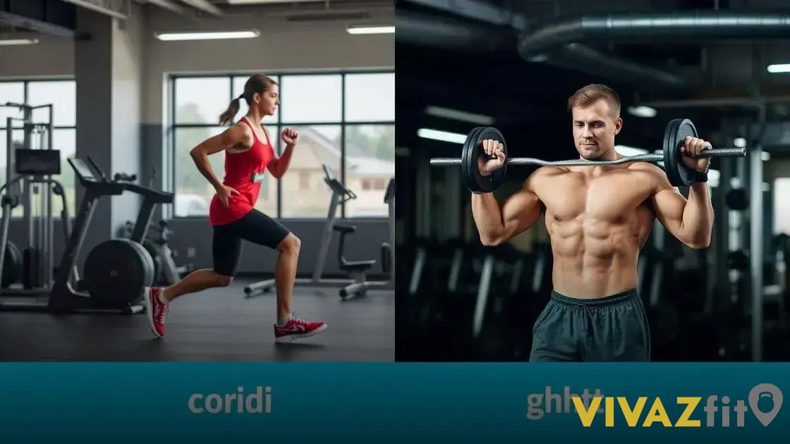 You are currently viewing Cardio vs musculação para emagrecer: descubra o que realmente funciona