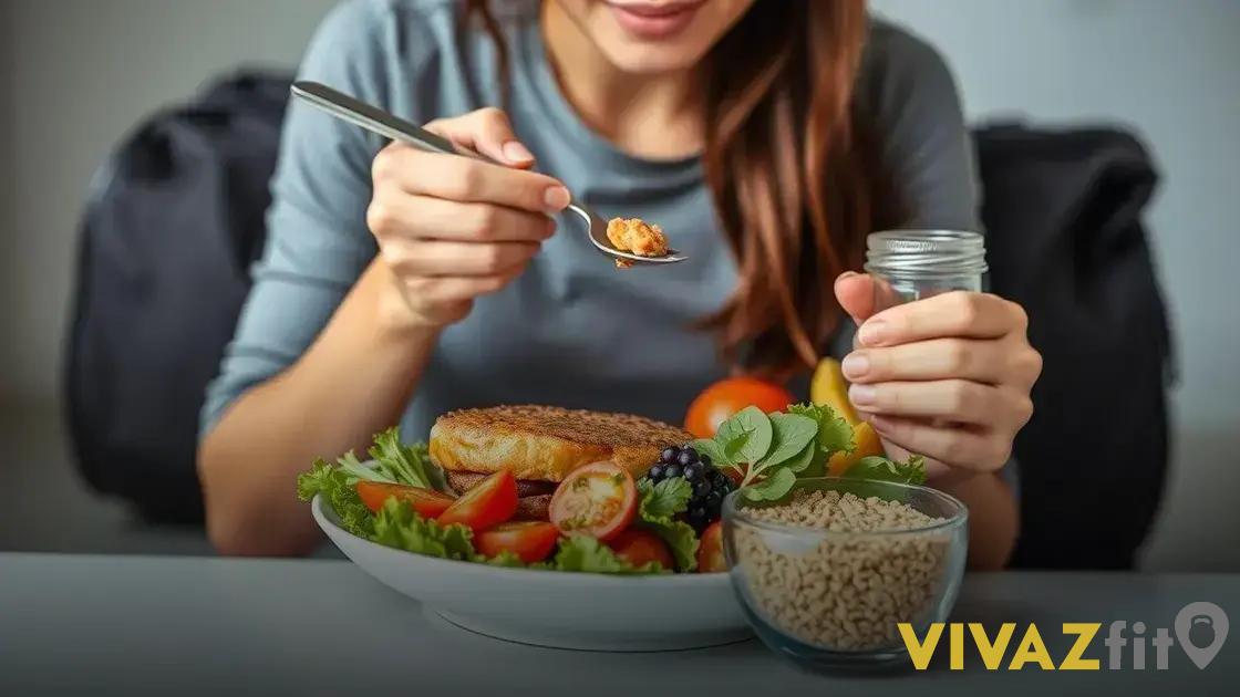 A importância da alimentação na sua escolha
