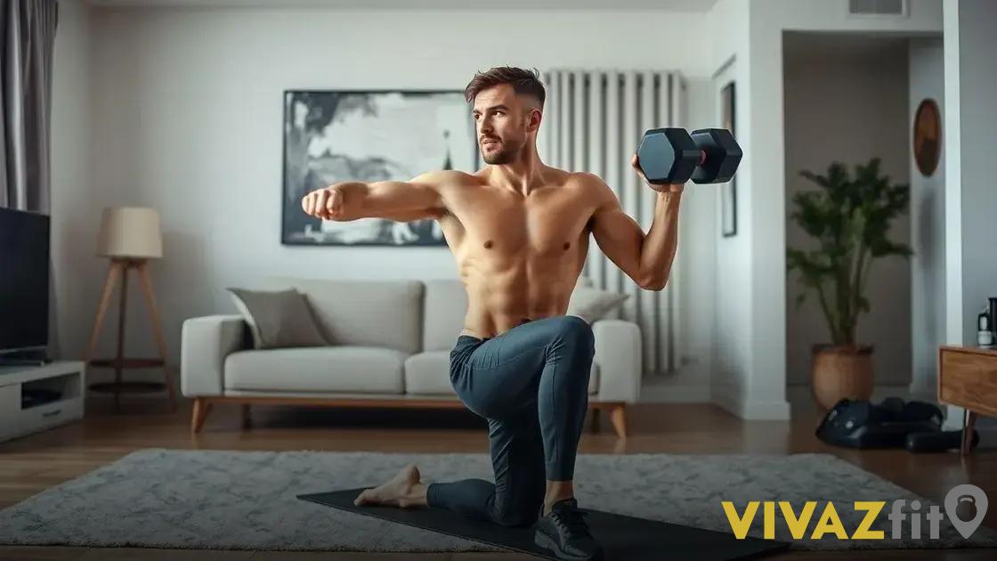 You are currently viewing Rotinas de treino masculino em casa: conquiste resultados de forma prática