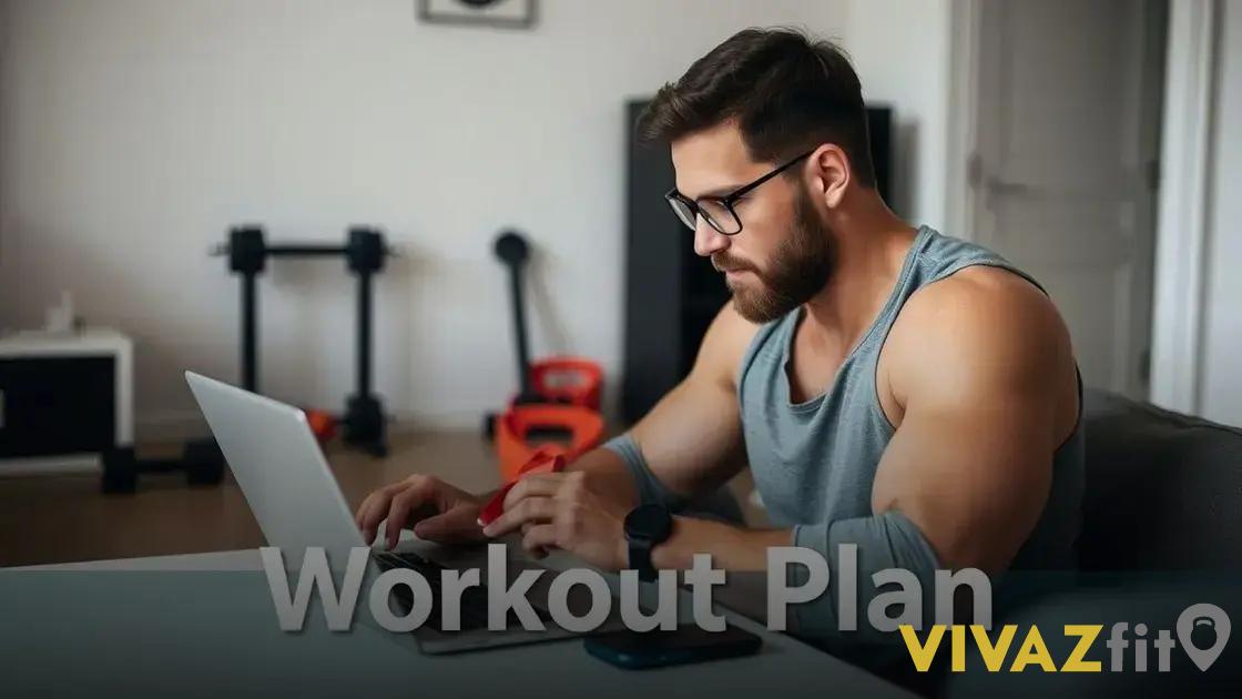 Como montar sua rotina de treino