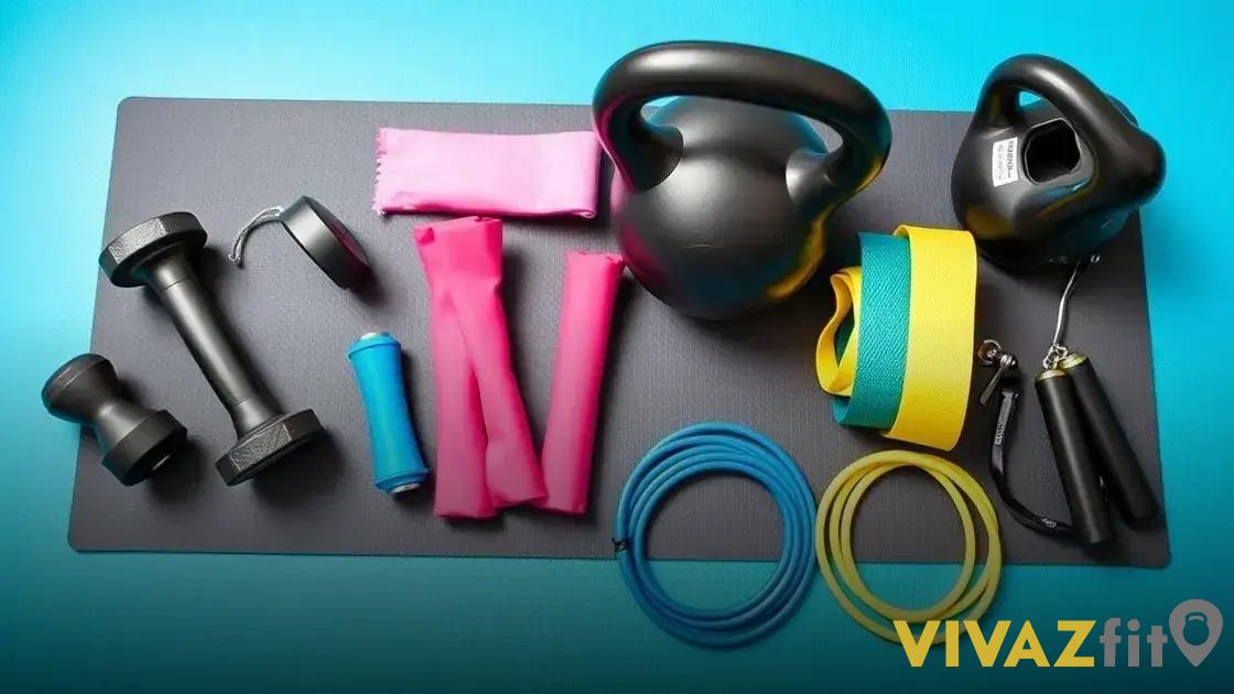 Equipamentos essenciais para o treino