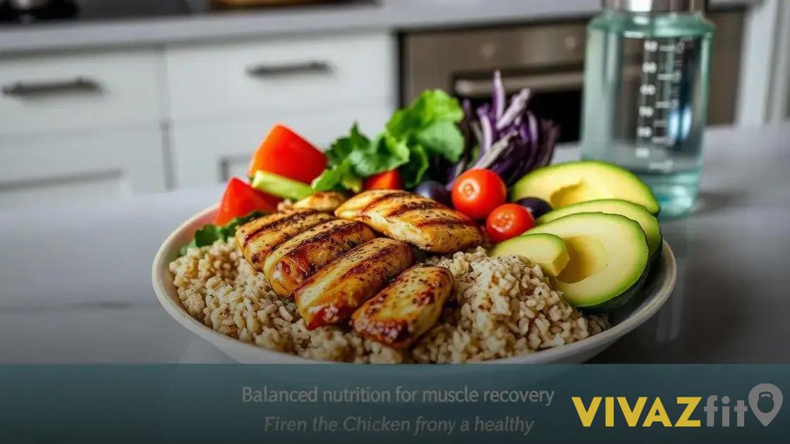 Alimentação ideal para acelerar a recuperação muscular