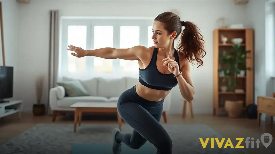 como fazer HIIT em casa sem equipamentos e transformar seu treino rápido