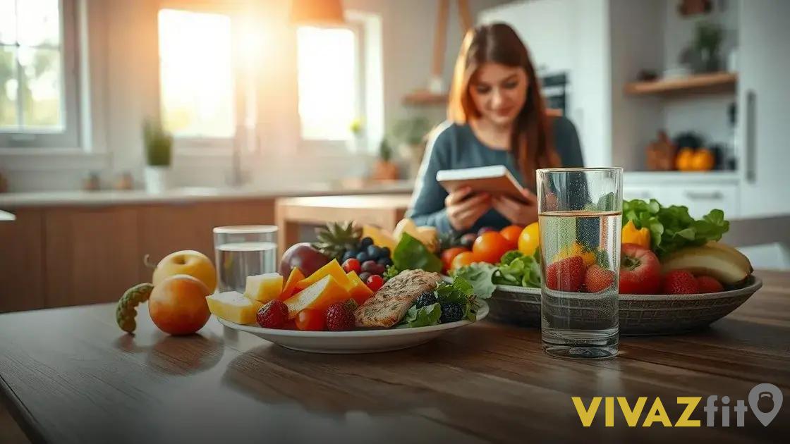 hábitos alimentares que ajudam a manter o peso