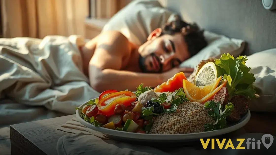 Importância da alimentação e repouso no processo de emagrecimento