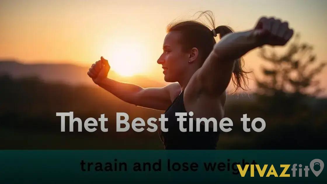 You are currently viewing Melhor horário para treinar e emagrecer: quando seu corpo rende mais e queima gordura