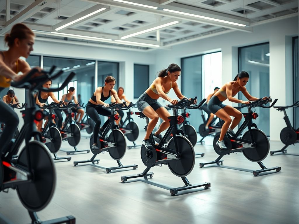 O que é Aula de spinning