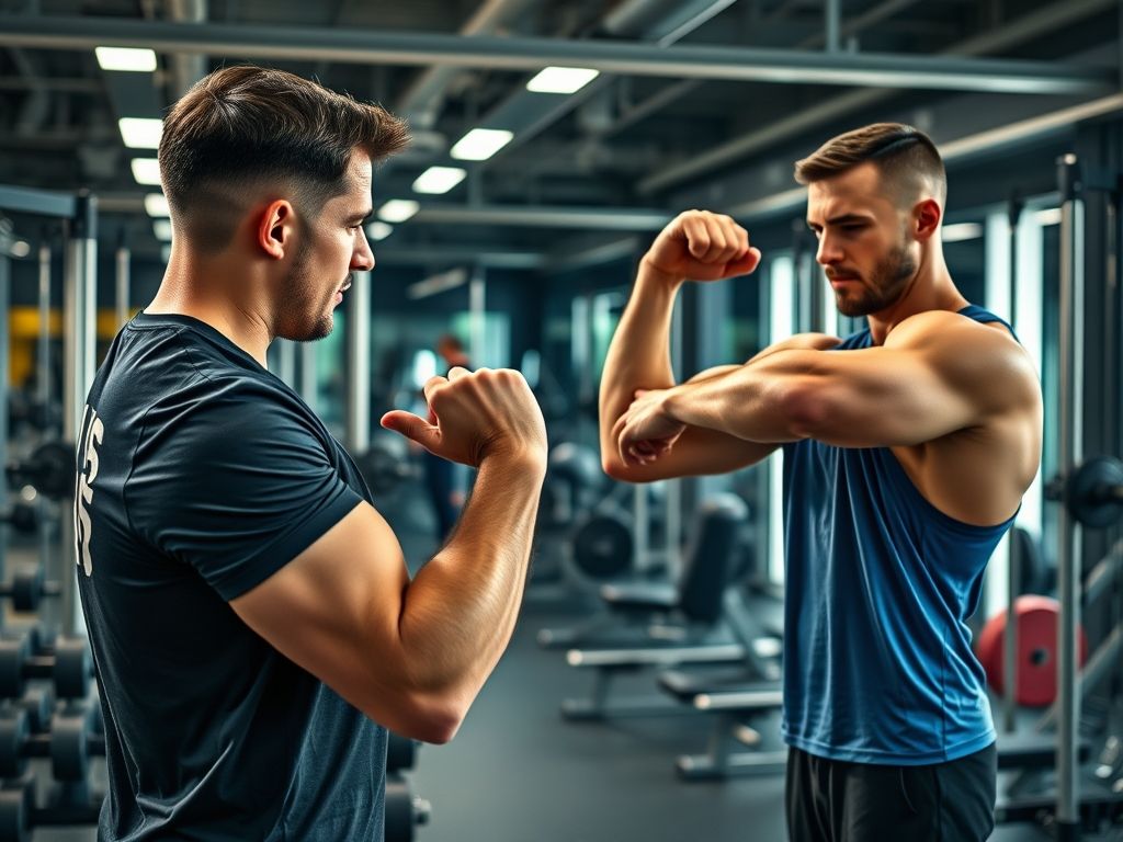 O que é Exercícios para braços