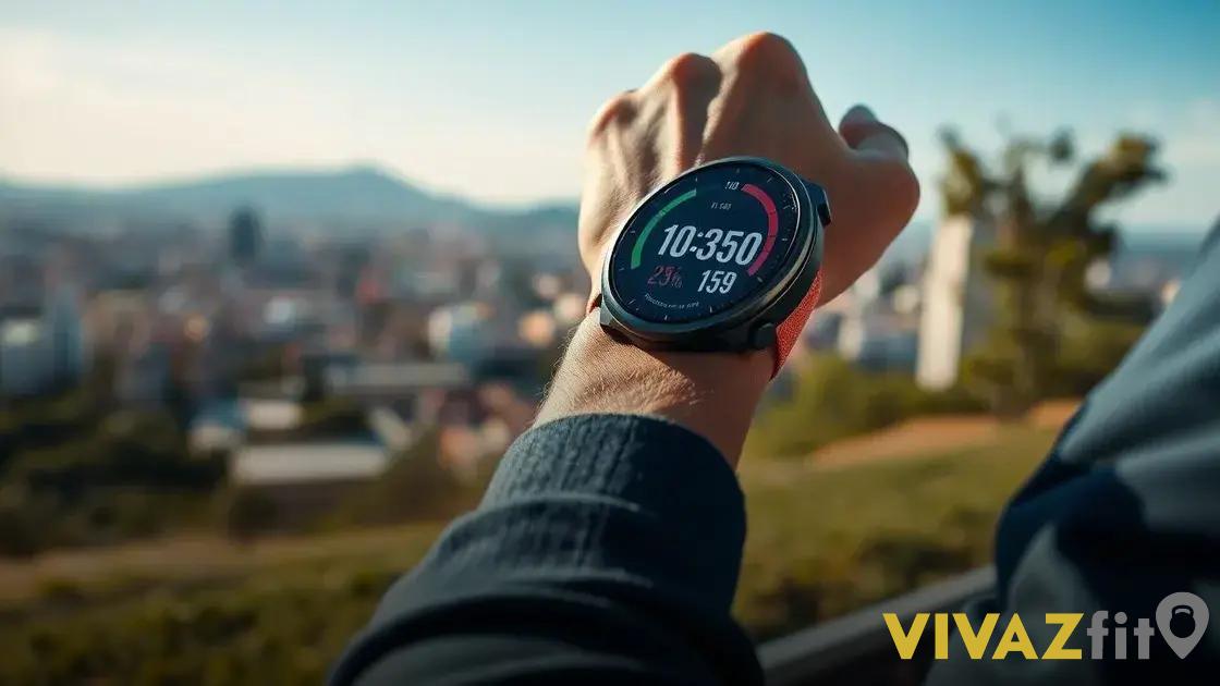 smartwatch para treino juiz de fora: descubra as opções que transformam seu desempenho