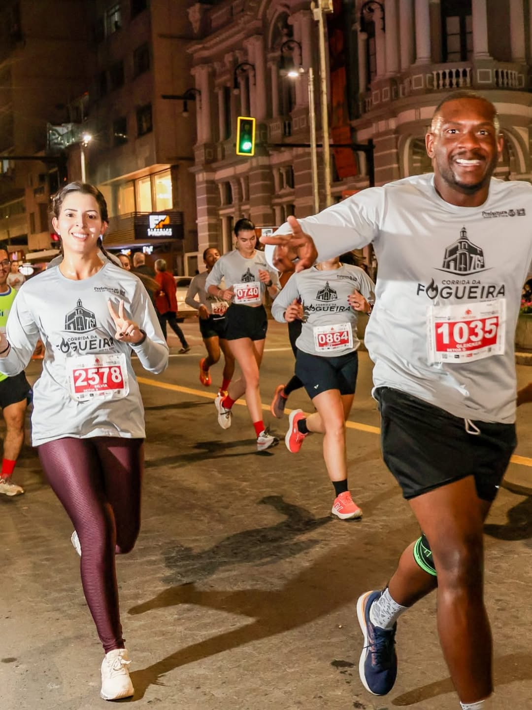 Vivaz Running treino noturno